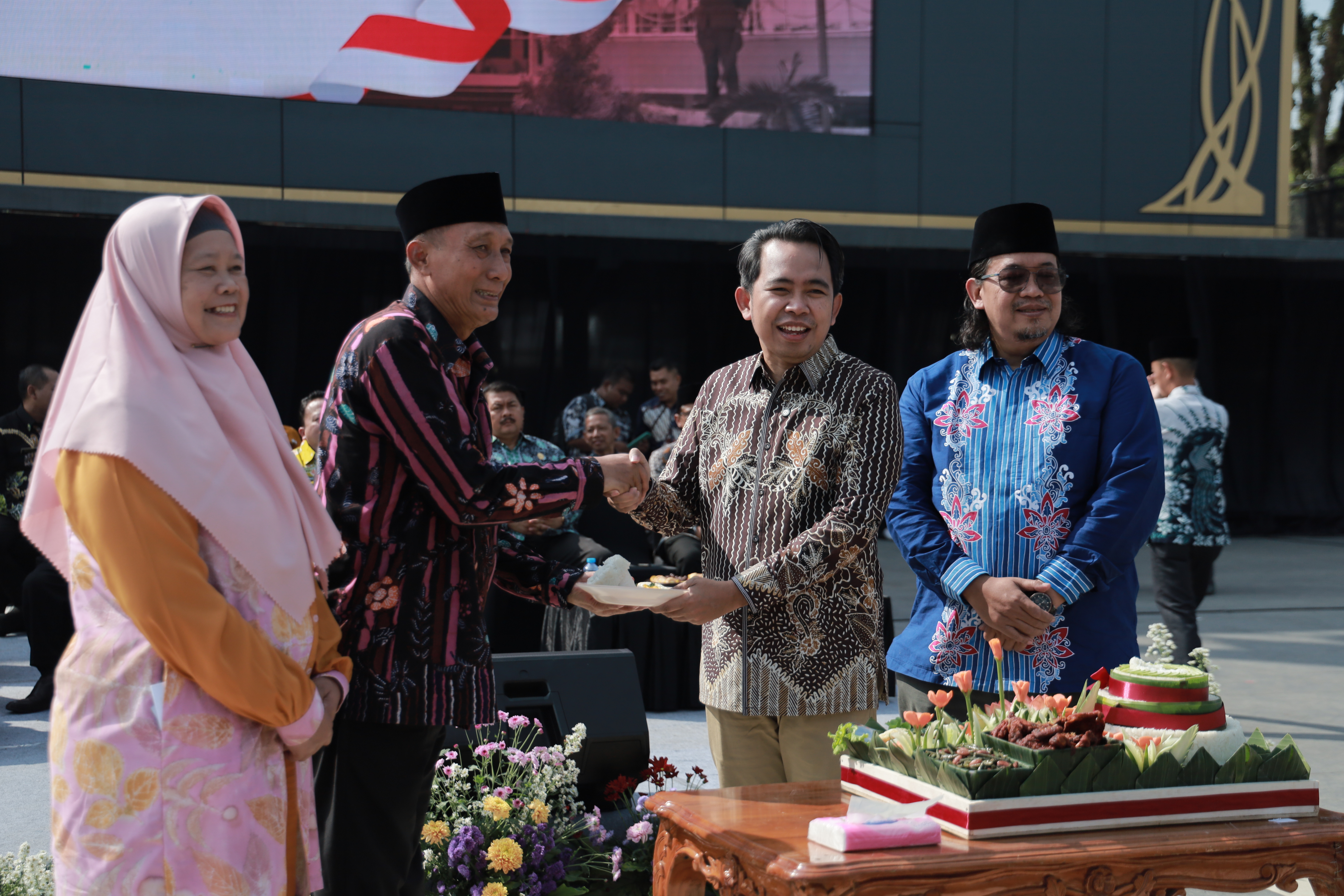 Peringatan Hari Koperasi Nasional ke 78 di Alun-Alun Kabupaten Jember