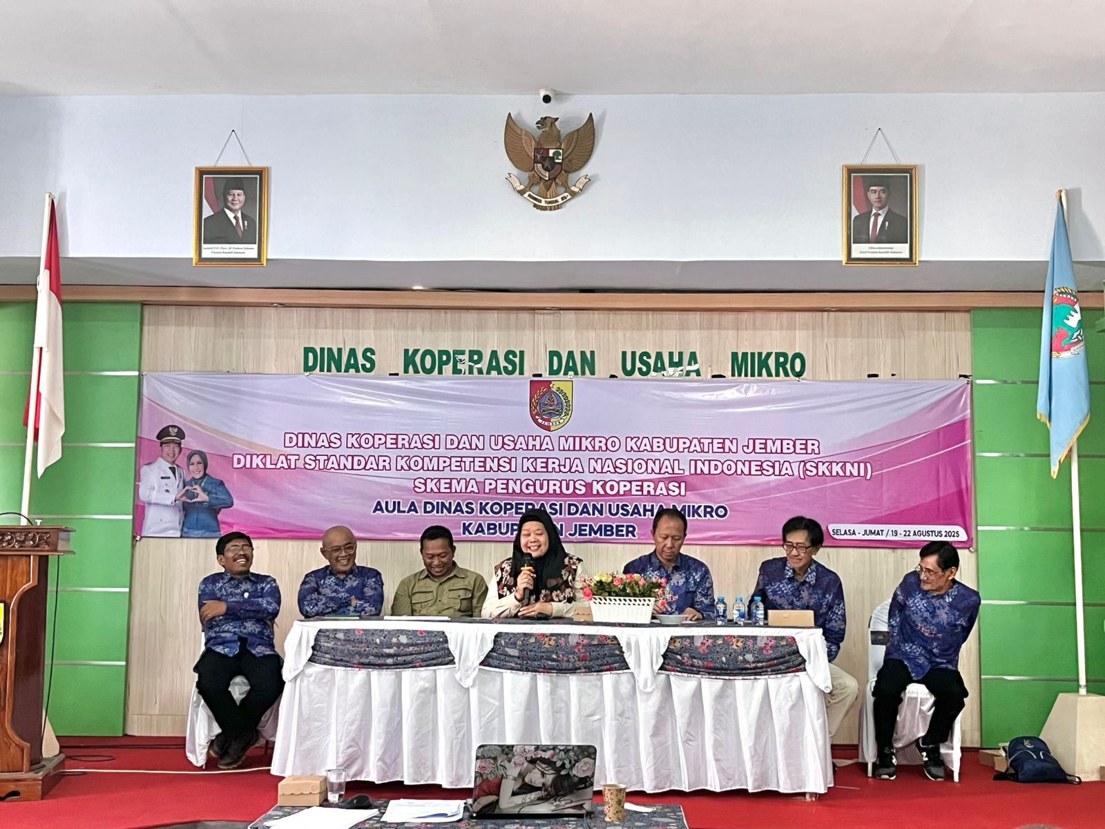 Dinas Koperasi dan Usaha Mikro Kabupaten Jember Gelar Diklat SKKNI Skema Pengurus Koperasi Tahun 2025
