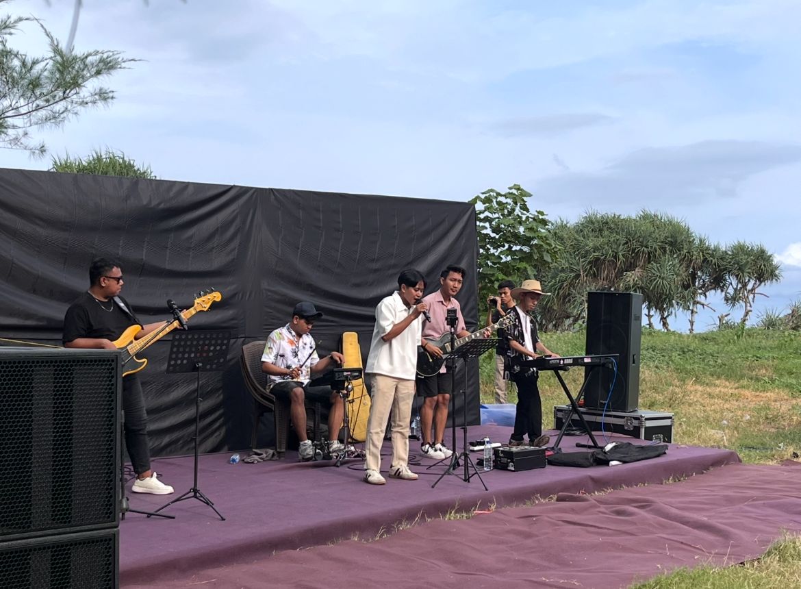 Event Pojok Budaya dan Music Corner di Pantai Watu Ulo, Dorong Aktivitas UMKM