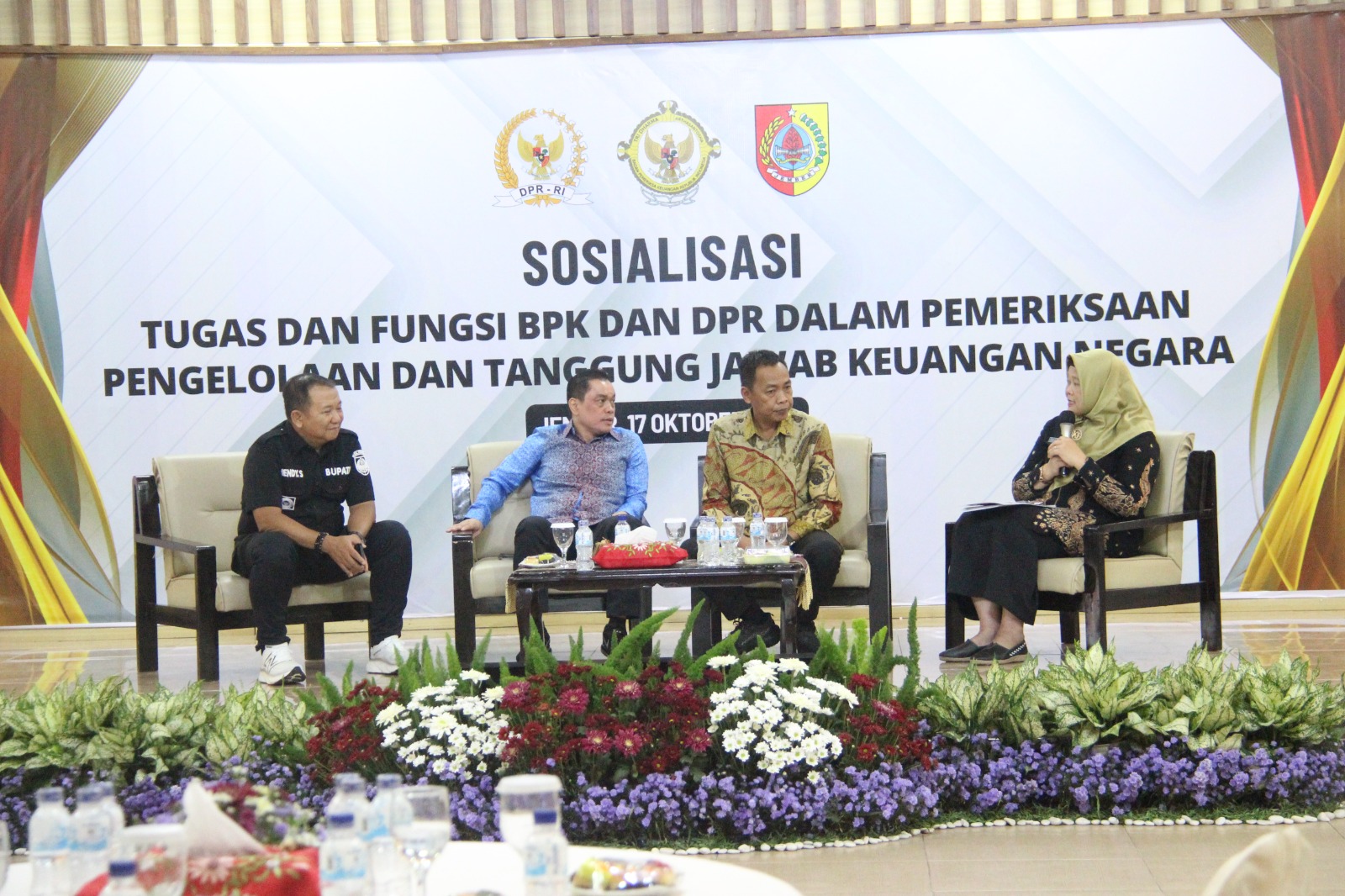 Menghadirkan 250 UMKM dalam Acara Sosialisasi Tugas dan Fungsi BPK dan DPR