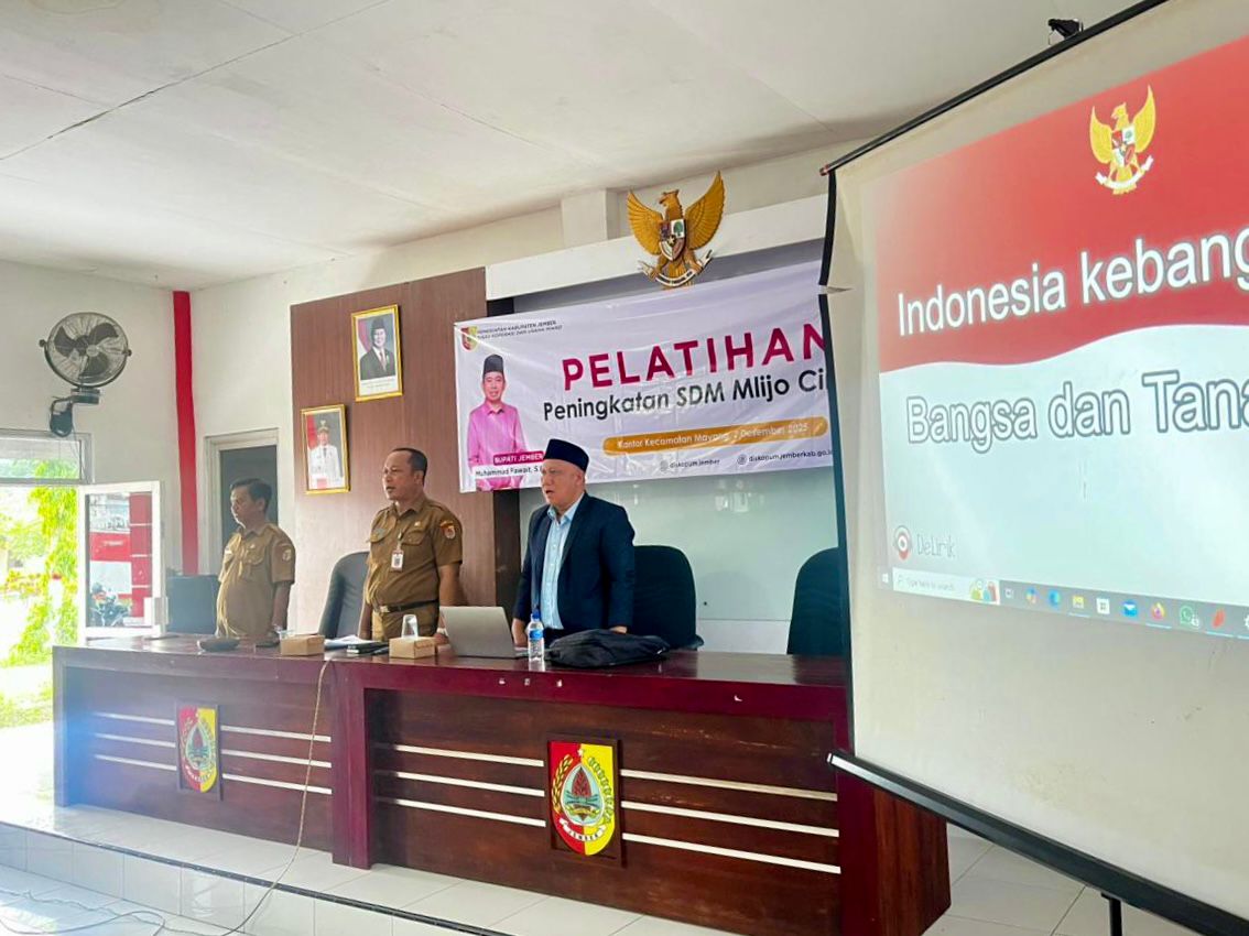 Pelatihan Peningkatan SDM Mlijo Cinta Hadir di Kecamatan Mayang, Dorong Pedagang Lebih Profesional dan Berdaya Saing