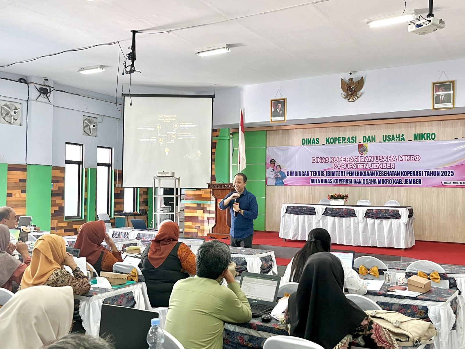 Diskopum Jember Gelar Bimbingan Teknis Pemeriksaan Kesehatan Koperasi