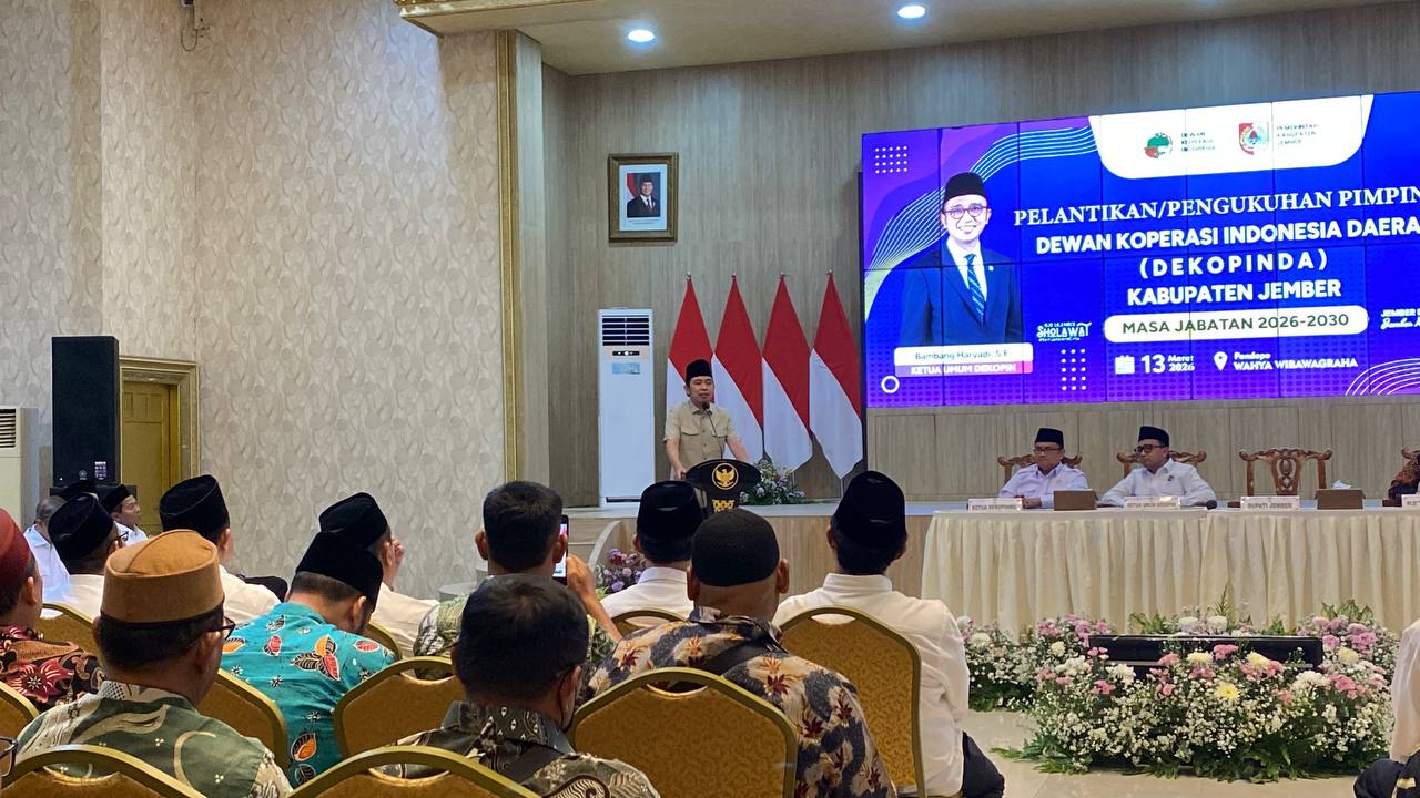 Diskopukmdag Jember Dorong Dekopinda Konsolidasi Gerakan Koperasi