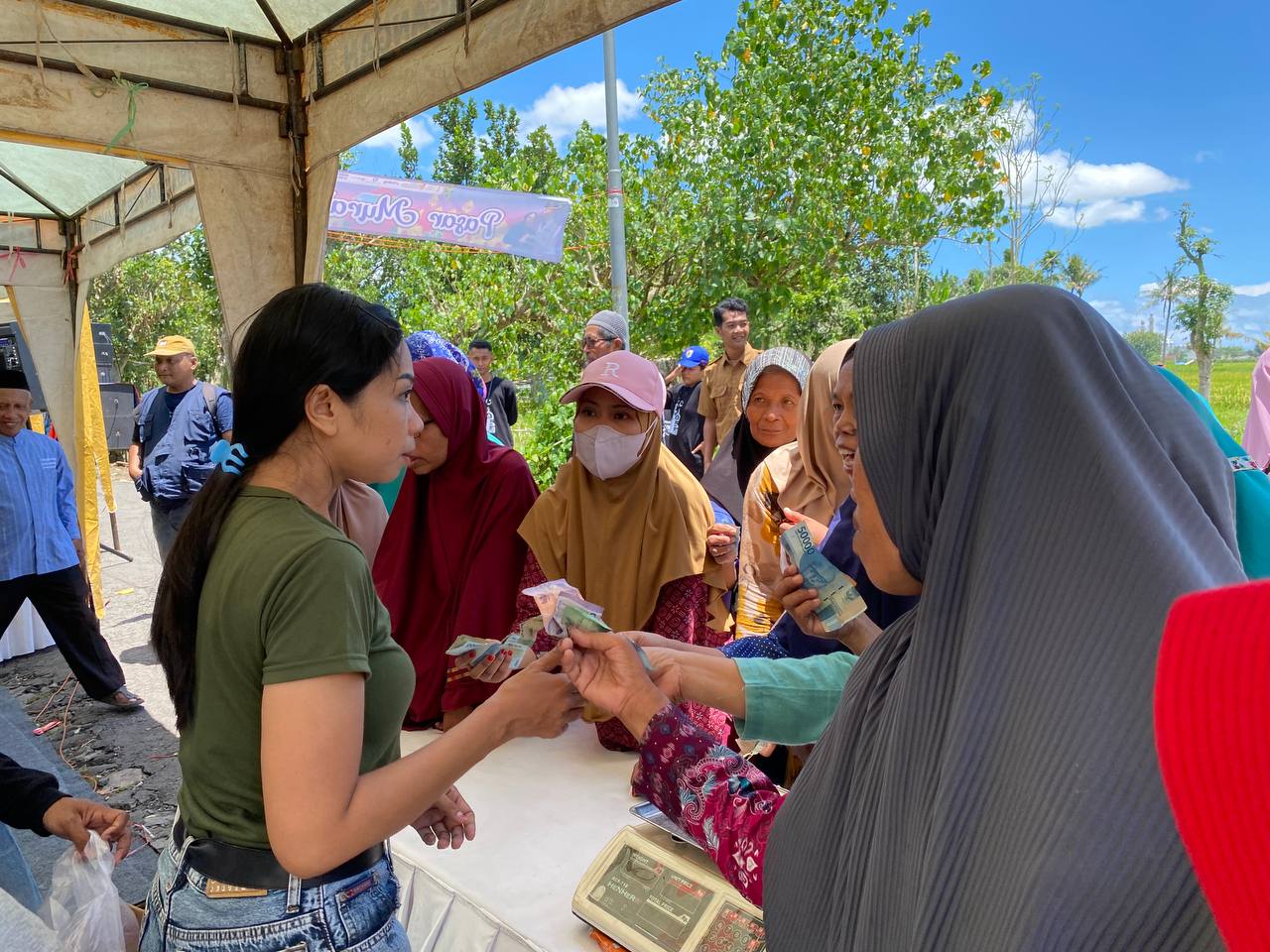 Warga Harap Pasar Murah Ramadan Kembali Digelar Tahun Depan