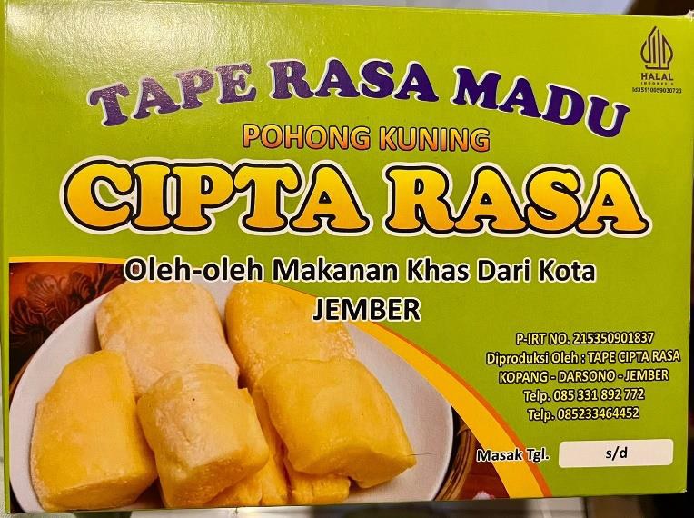 Dinas Koperasi dan Usaha Mikro Kabupaten Jember Kunjungi UMKM Tape di Arjasa, Fasilitasi Legalitas HAKI