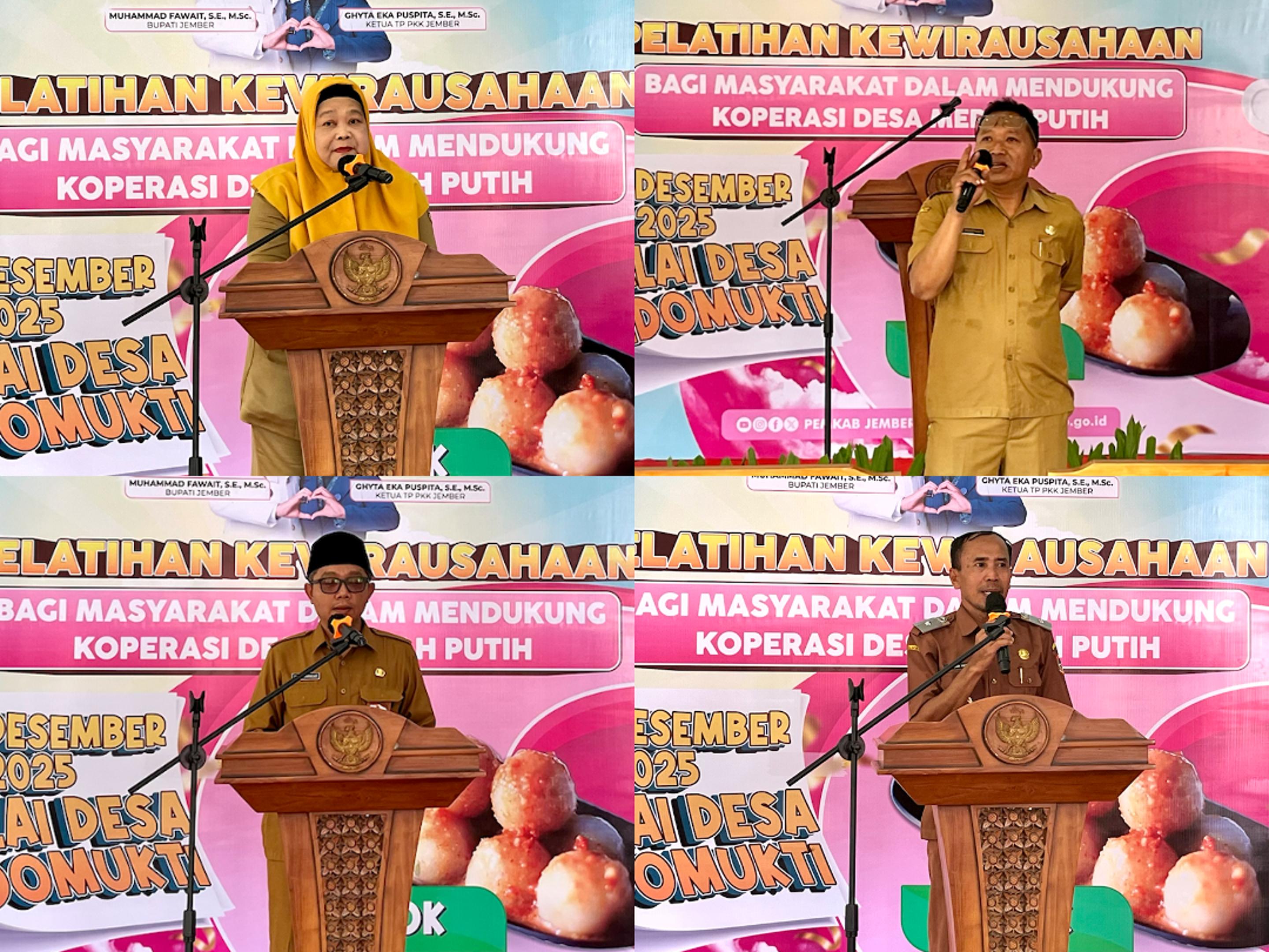 Pelatihan Kewirausahaan dalam Mendukung Koperasi Merah Putih di Desa Sidomukti