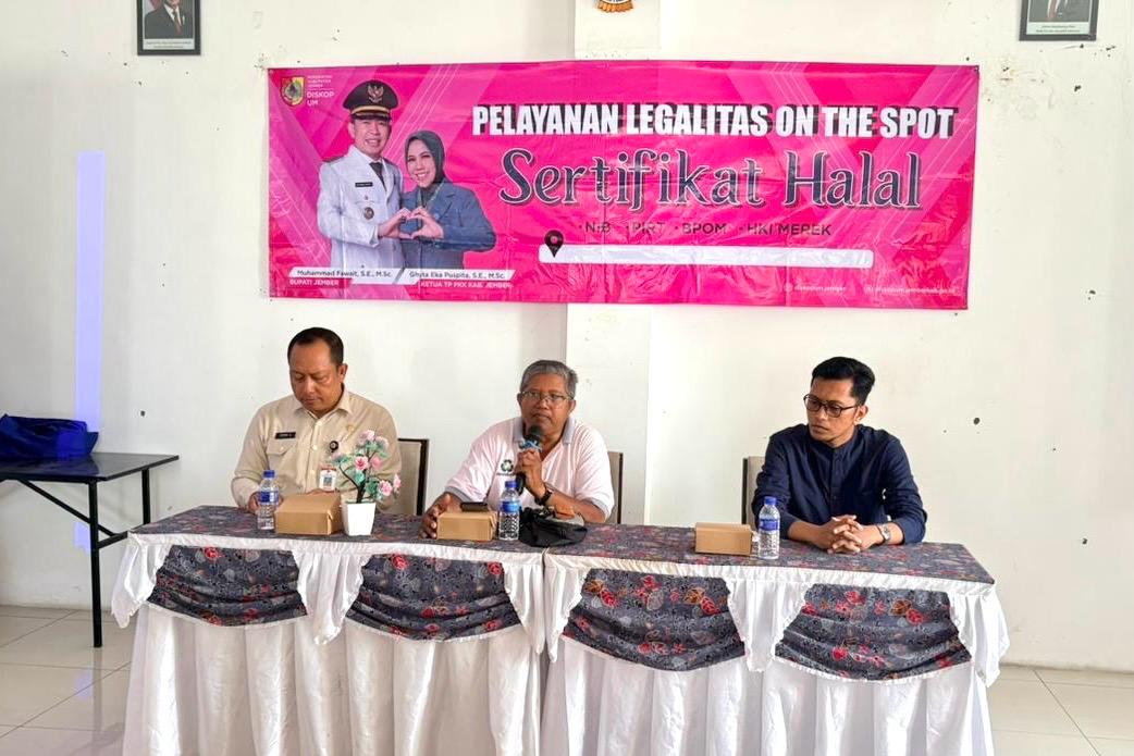 Diskopum Jember Gelar Layanan Legalitas On The Spot untuk Permudah UMKM Urus Sertifikasi Usaha
