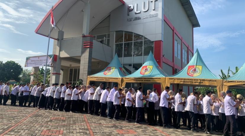 Apel dan Halal Bihalal ASN Diskopumdag Jember, Teguhkan Disiplin dan Semangat Baru