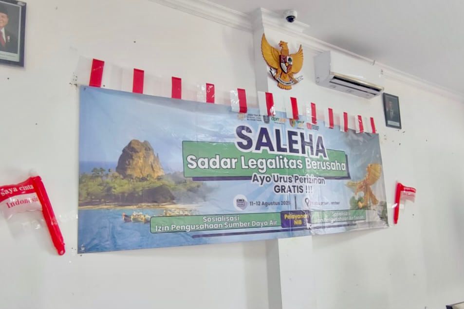 Diskopum Jember Dukung Layanan On The Spot SALEHA Bersama DPMPTSP Provinsi Jawa Timur di Gedung PLUT KUMKM Jember