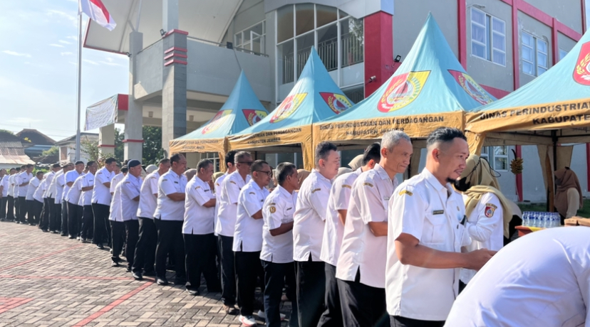 Apel dan Halal Bihalal ASN Diskopumdag Jember, Teguhkan Disiplin dan Semangat Baru