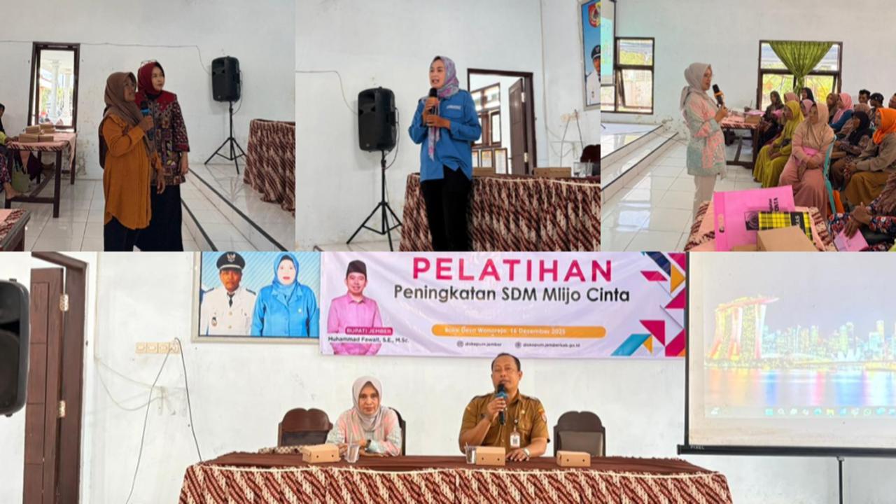 Pelatihan SDM Mlijo Cinta Kembali Digelar di Dua Kecamatan, Semboro dan Kencong