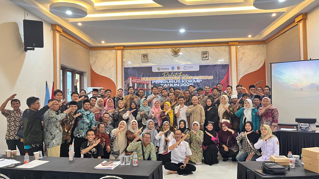 Pelatihan Peningkatan Kompetensi SDM Bagi KDKMP, Dorong Profesionalisme Pengelolaan Koperasi di Jember