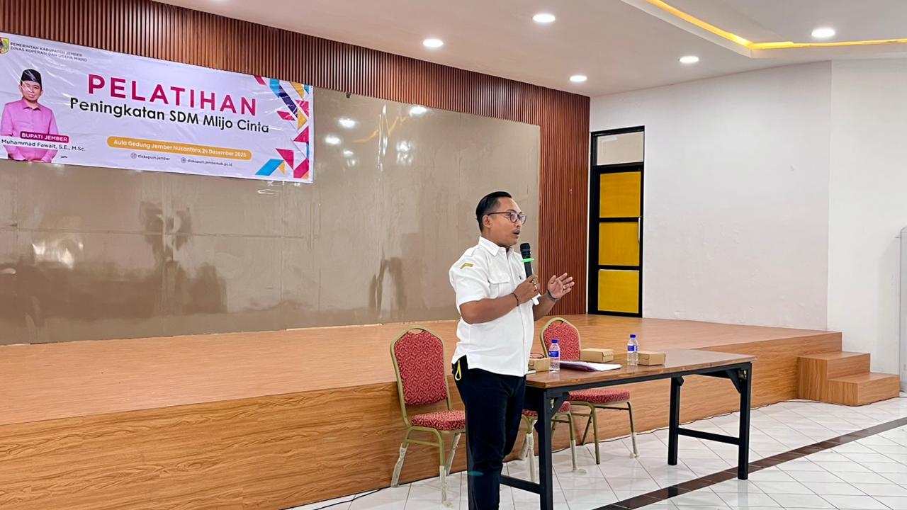 Diskopum Jember Selenggarakan Pelatihan Peningkatan SDM Mlijo Cinta Terakhir di Tahun Ini