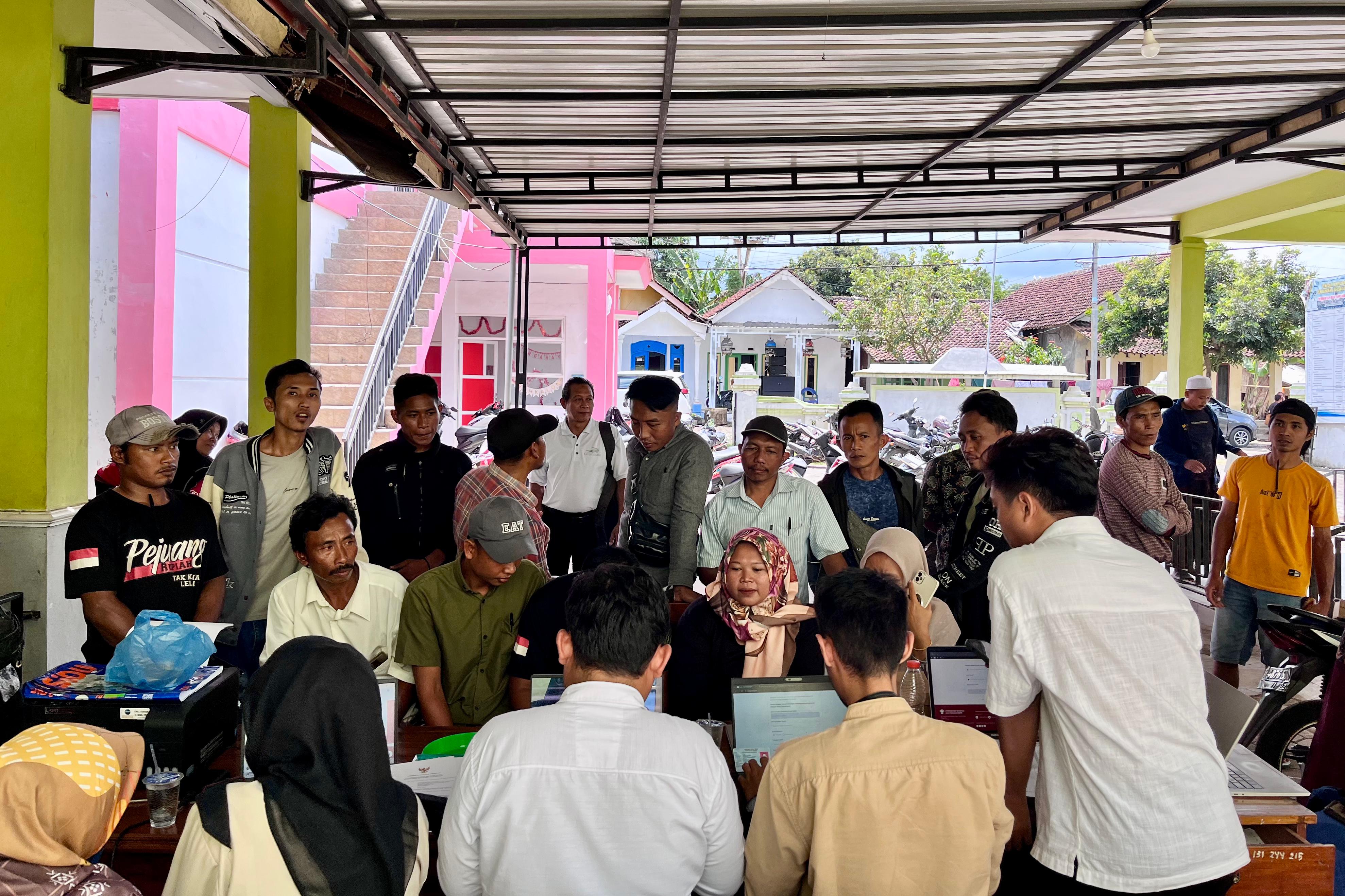 Pelayanan Legalitas On The Spot Hadir di Desa Curah Kalong, Kecamatan Bangsalsari