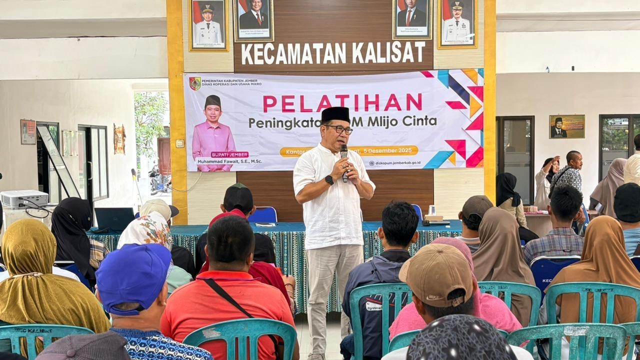 Pelatihan SDM Mlijo Cinta Hadir di Kecamatan Kalisat, Perkuat Kapasitas Pedagang dalam Mengelola Usaha