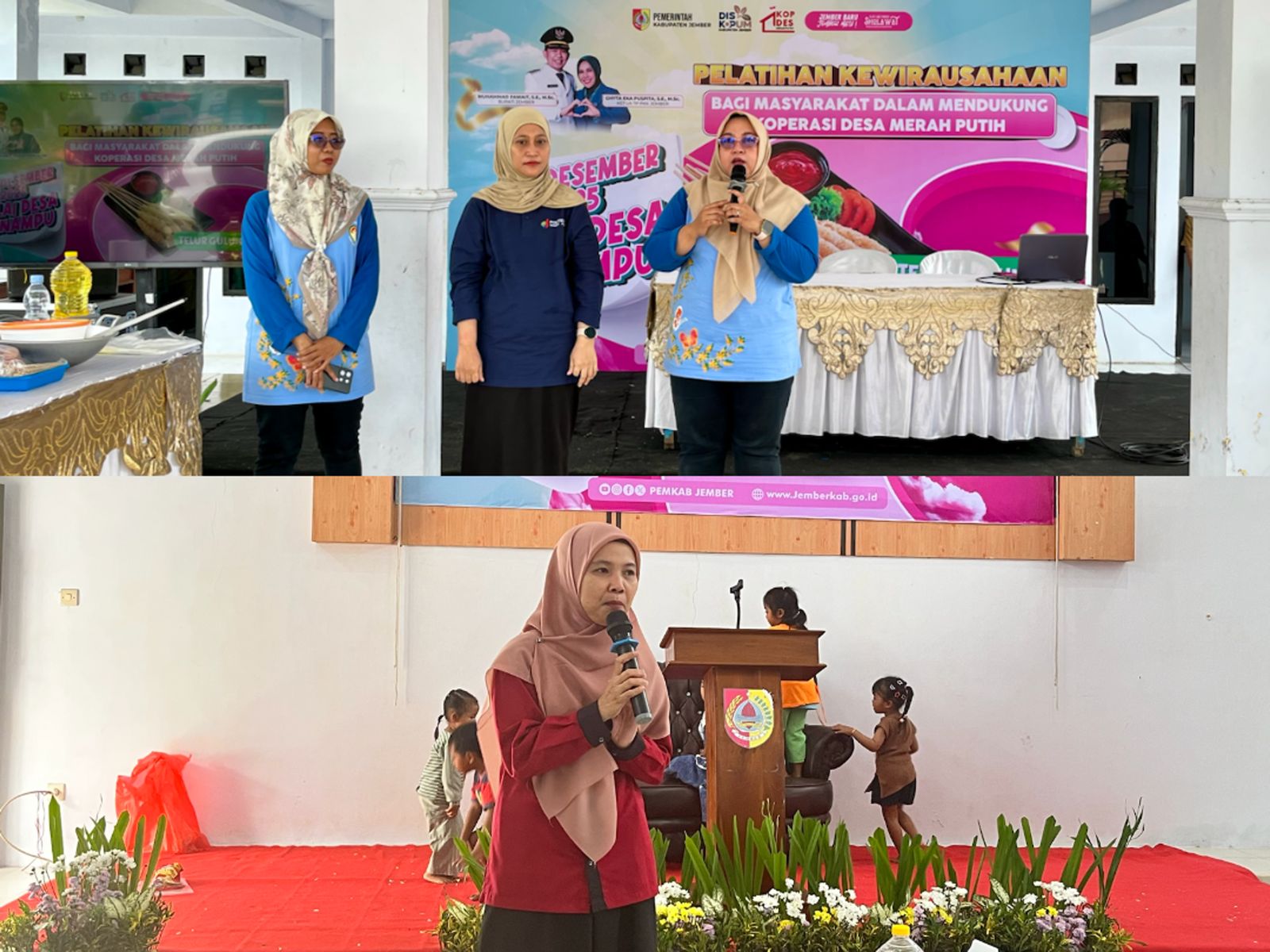 Pelatihan Kewirausahaan dalam Mendukung Koperasi Merah Putih Digelar di Desa Menampu, Gumukmas
