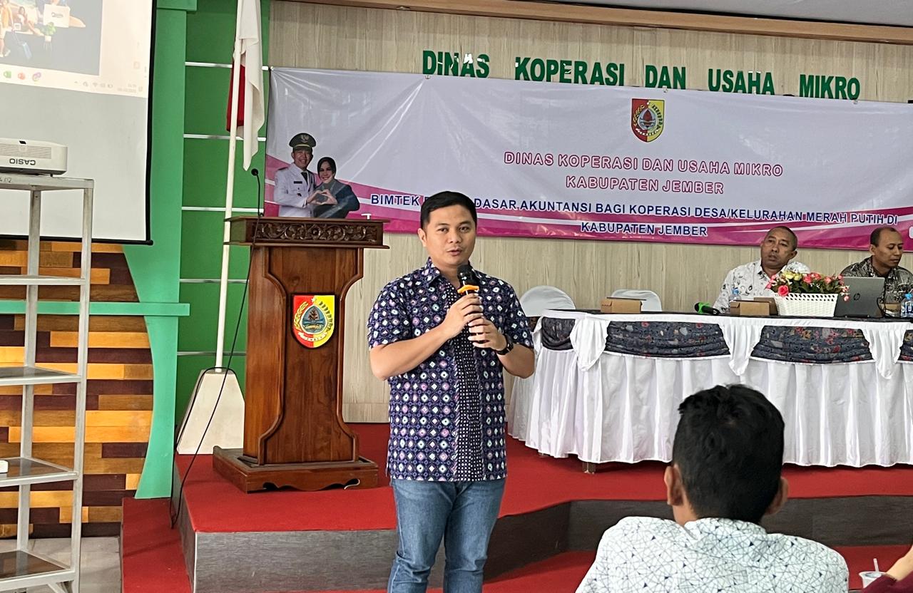 Bimtek Dasar-Dasar Akuntansi bagi Koperasi Desa/Kelurahan Merah Putih di Kabupaten Jember Resmi Dimulai!
