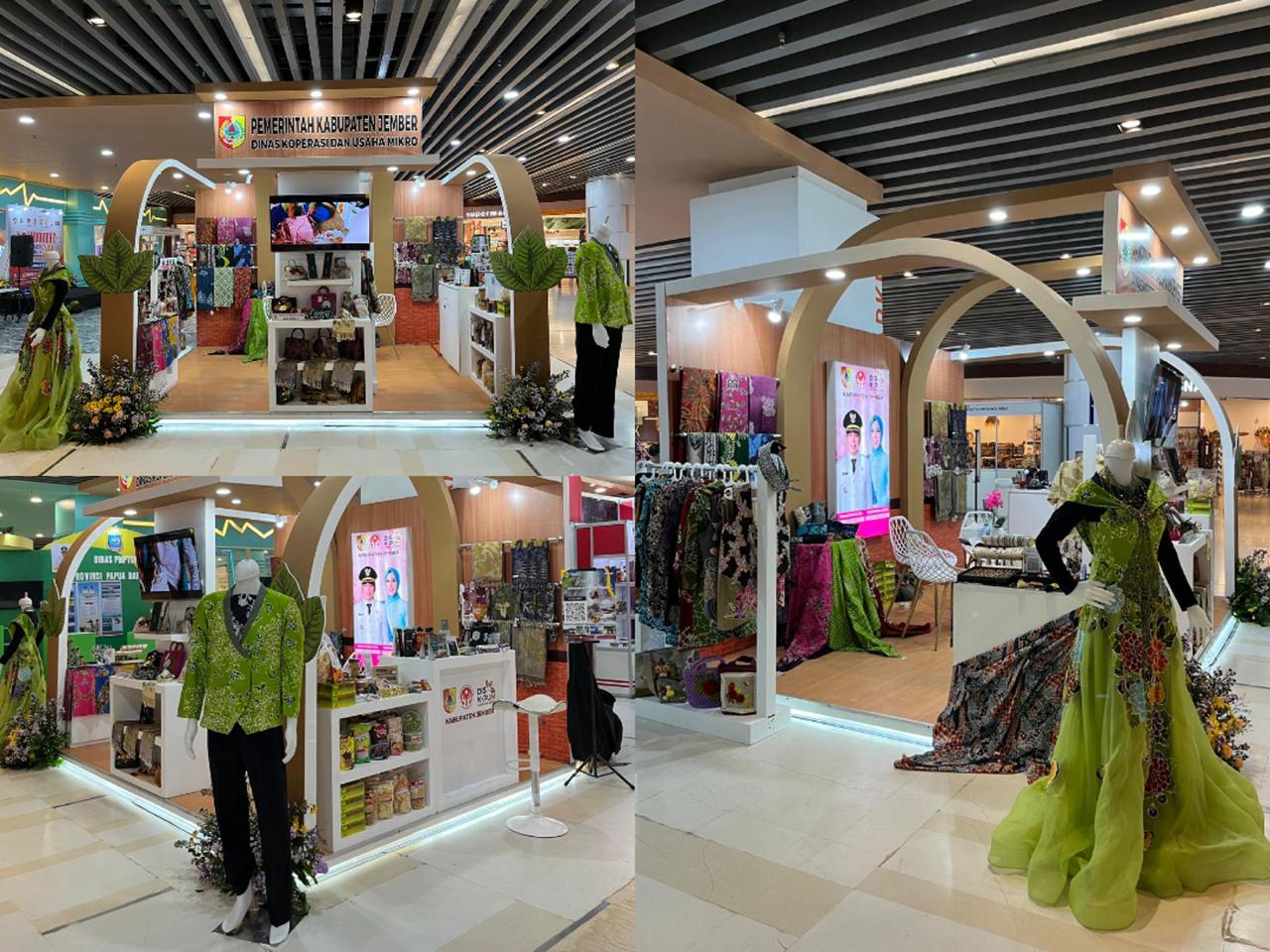Diskopum Jember Tampilkan Produk Unggulan pada Indonesia Ekonomi Kreatif Expo 2025 di Bali