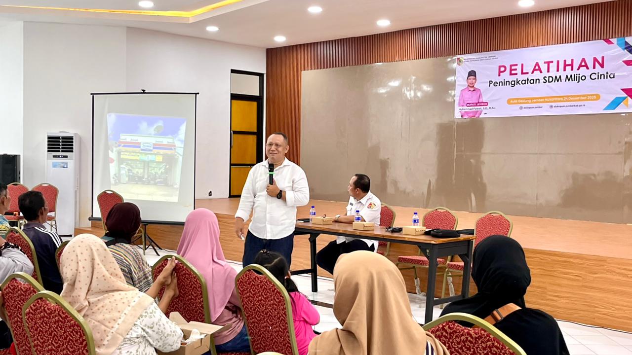 Diskopum Jember Selenggarakan Pelatihan Peningkatan SDM Mlijo Cinta Terakhir di Tahun Ini