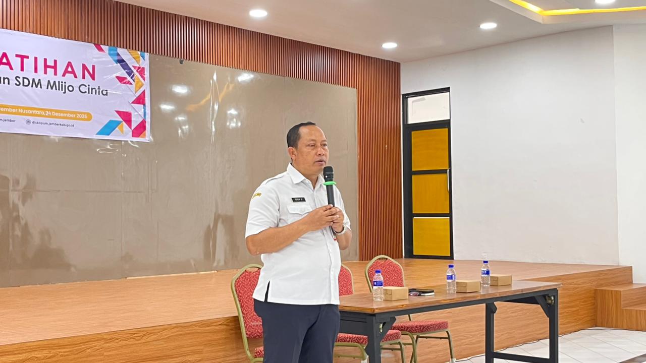 Diskopum Jember Selenggarakan Pelatihan Peningkatan SDM Mlijo Cinta Terakhir di Tahun Ini
