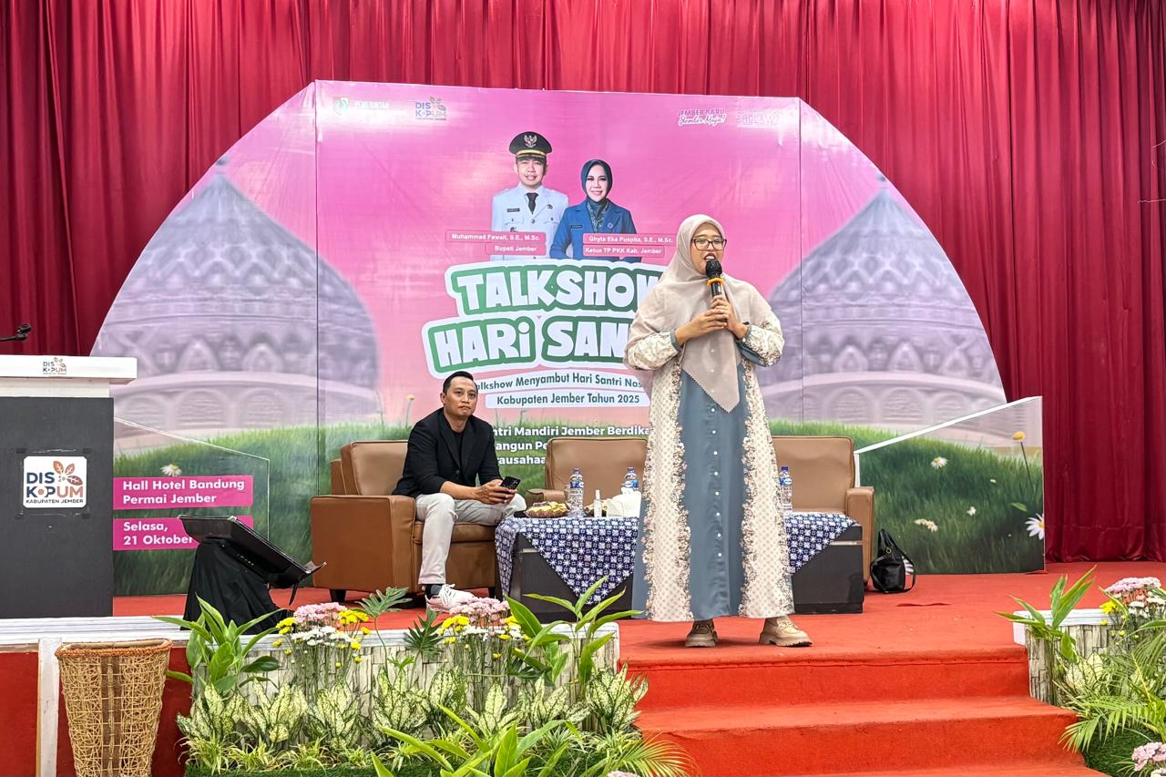 Diskopum Jember Gelar Talkshow Hari Santri 2025: Wujudkan Kemandirian dan Kewirausahaan Berbasis Pesantren