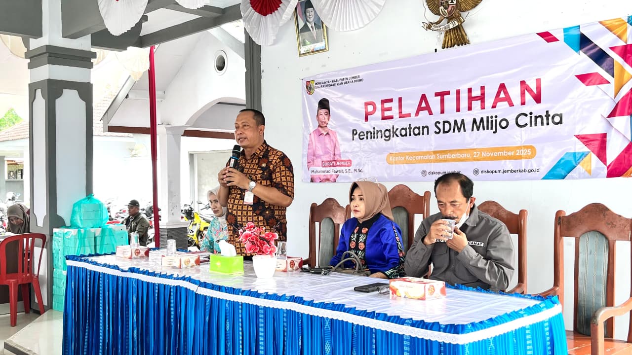 Pelatihan Peningkatan SDM Mlijo Cinta Dimulai, Tiga Kecamatan Jadi Lokasi Perdana
