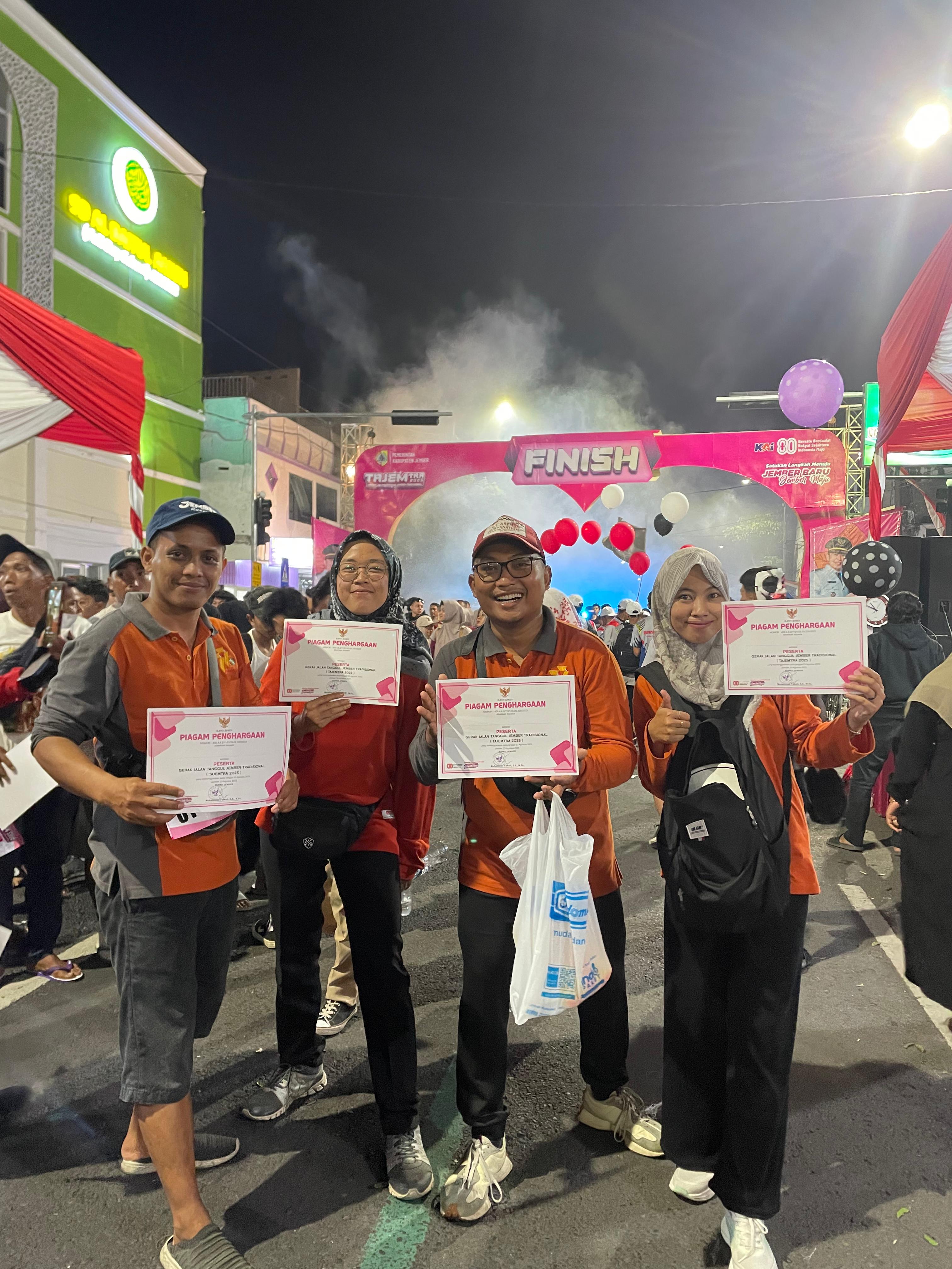 Partisipasi Dinas Koperasi dan Usaha Mikro Kabupaten Jember Meriahkan TAJEMTRA 2025