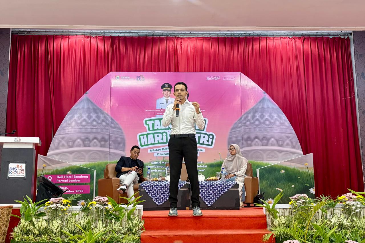 Diskopum Jember Gelar Talkshow Hari Santri 2025: Wujudkan Kemandirian dan Kewirausahaan Berbasis Pesantren