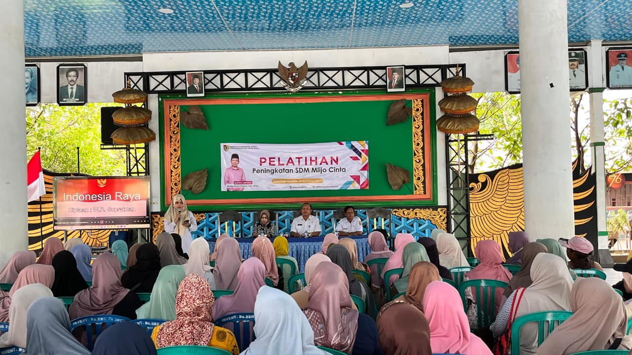 Pelatihan Peningkatan SDM Mlijo Cinta Dimulai, Tiga Kecamatan Jadi Lokasi Perdana