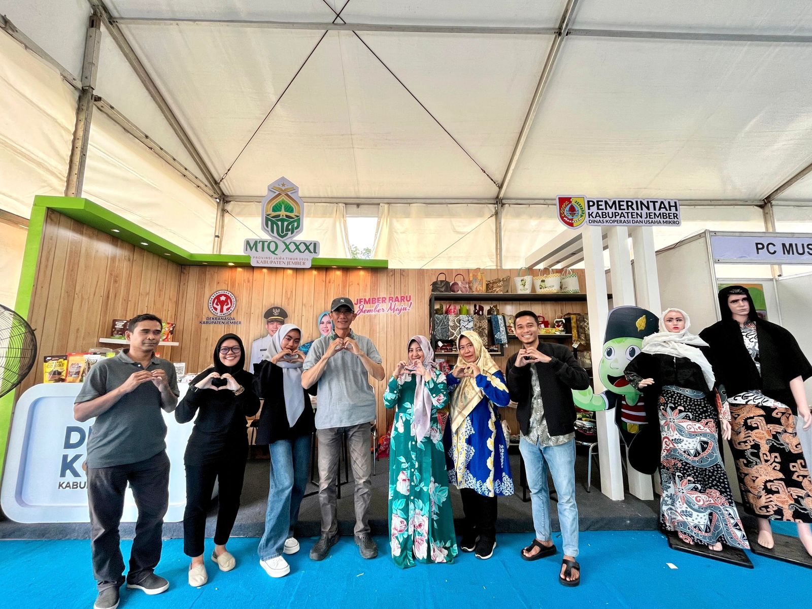 Diskopum Jember Hadirkan Pameran UMKM di Alun-Alun dan Stand UMKM di Berbagai Venue MTQ XXXI Jatim 2025