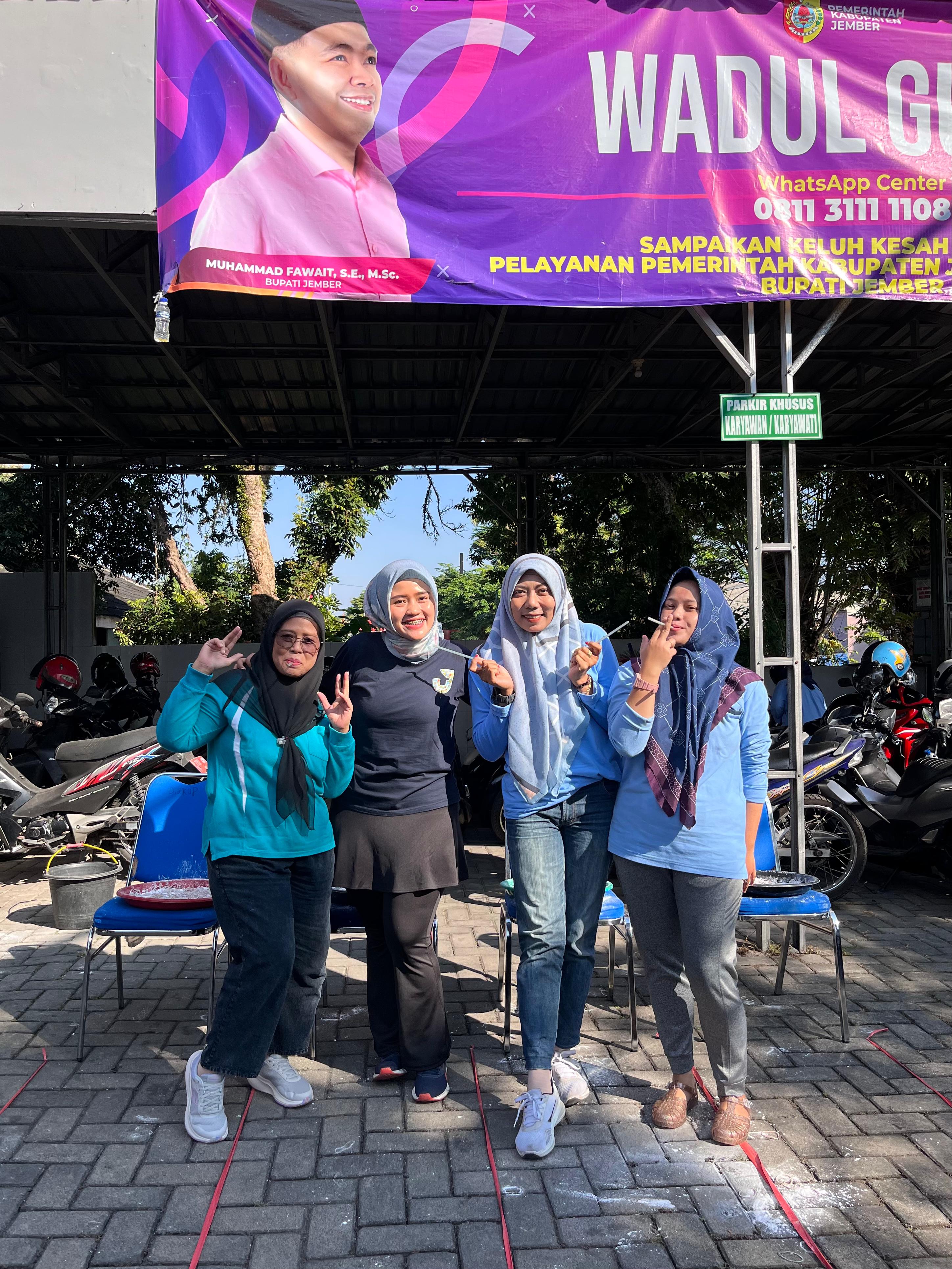 Pekan Kedua Lomba Agustusan Dinas Koperasi dan Usaha Mikro Kabupaten Jember Hadirkan Keseruan Baru